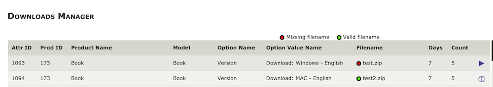 Downloads Manager